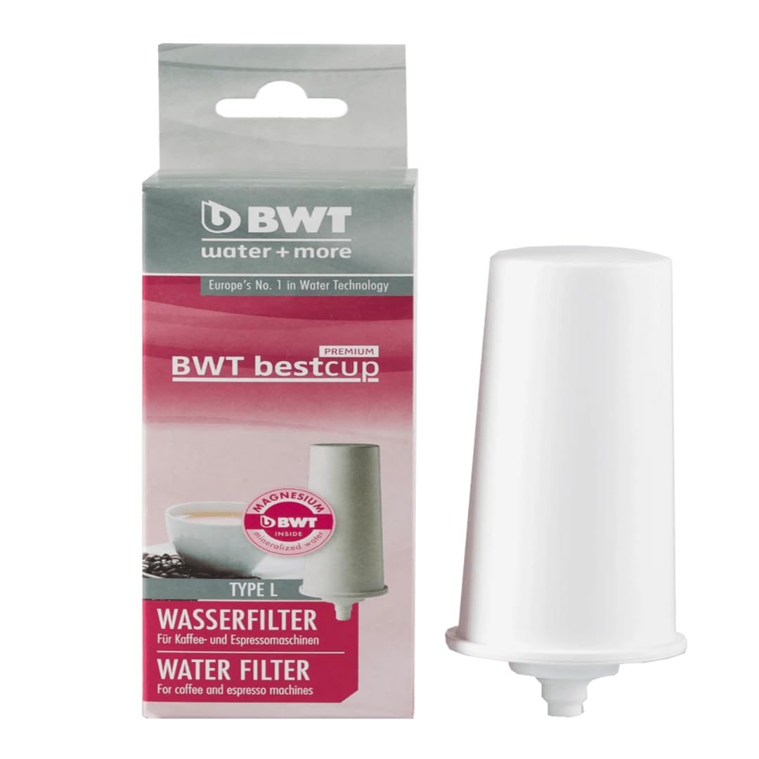BWT Premium Wasserfilter Entkalker Filterkartusche bestcup L (200 Liter bei 10°KH)
