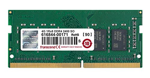 Transcend TS512MSH64V4H Speichermodul 4GB DDR4 2400 SO-DIMM 1Rx8 512Mx8 CL17 1.2V