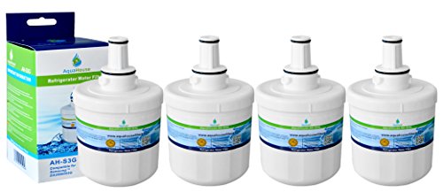 4x AH-S3G kompatibel Wasserfilter für Samsung Kühlschrank DA29-00003G, HAFCU1 / XAA, HAFIN2 / EXP, DA97-06317A