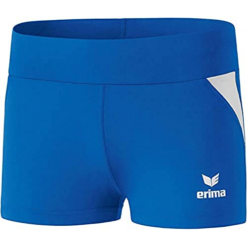 Erima Damen Shorts Hot Pant, New Royal/Weiß, 36