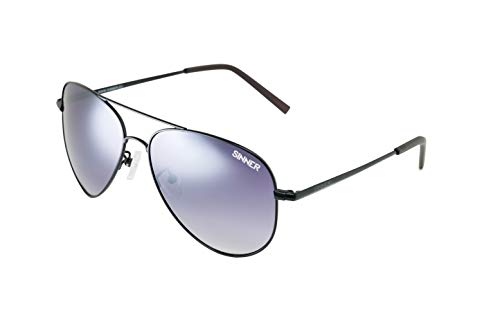 SINNER Morin Sonnenbrille Rund - Retro Sonnenbrille für Herren und Damen - UV400 Schutz - Verspiegelt - Ideal im Sommer - Mehrere modische Farben