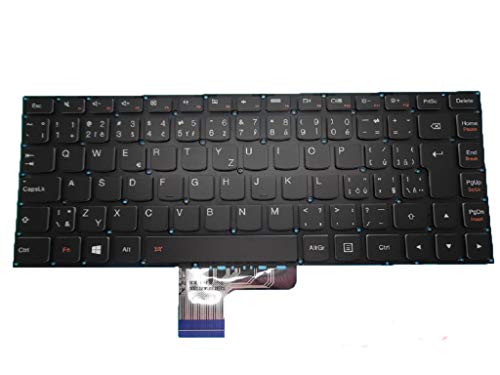 RTDpart Laptop-Tastatur für Lenovo U330P U330 Touch U430P U430 Czech CZ 25211637 AELZ5301010 MP-12W26CSJ686 mit Hintergrundbeleuchtung