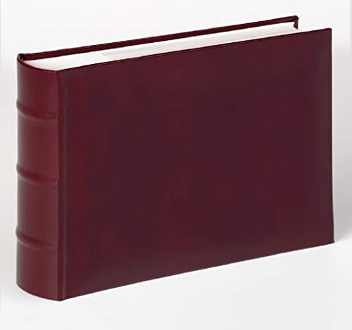 walther design ME-373-R Fotoalbum Classic, Einsteckalbum für 100 Fotos 15x20 cm, rot