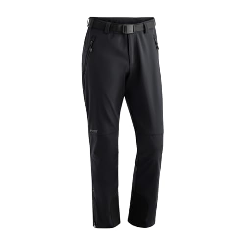 MAIER SPORTS Softshell Outdoor-Hose Tech Pants, Schwarz (black), 106