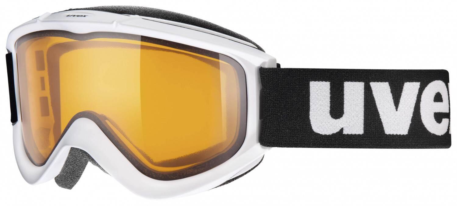 uvex Rennskibrille FX Race (0029 white, double lens, lasergold lite)