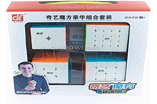 Qiyi Geschenkverpackung 2x2, 3x3, 4x4 und 5x5