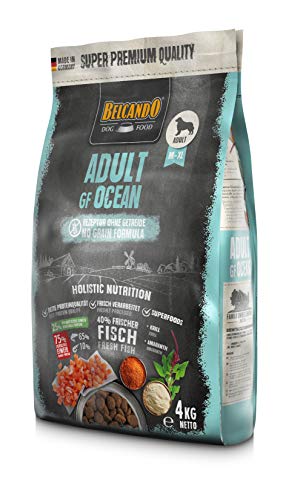 Belcando Adult GF Ocean [4 kg] getreidefreies Hundefutter | Sortenreines Trockenfutter ohne Getreide | Alleinfutter für ausgewachsene Hunde ab 1 Jahr