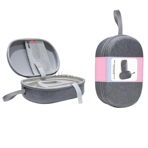 JLANDA Tragbare Schutztasche Reise Tragetasche Für Apple Vision Pro Headset Hard Storage Box Für Apple Vision Pro VR Zubehör (Color : Linen Style)