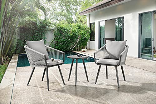 Destiny Balkonset Rom Sessel Tisch Gartenmöbelset Terrasse