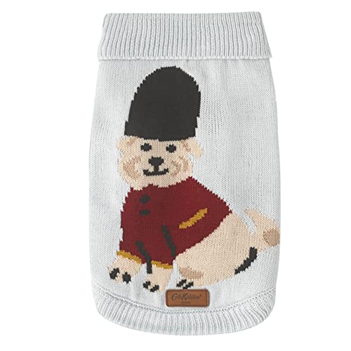 Pet Brands Cath Kidston Weihnachtspullover für Hunde, London Guard, warm, gemütlich, Haustierbekleidung, festlicher Pullover, Mehrfarbig