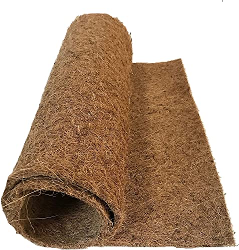 Nager-Teppich aus 100% Kokosfasern, 100 x 50 cm, ca. 7mm dick , 2er Pack (EUR 10,98 €/St.) ,Kokosmatte, Nagermatte als Käfig Bodenabdeckung, für alle Kleintiere, Nagerteppich, Kokosfasermatte