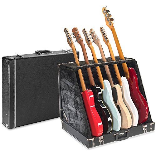Stagg GDC-6 Universal Gitarren-Standkoffer für 6 Gitarren