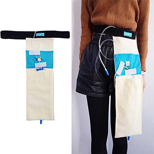 Urine Bag Holder Carer Invisible Bag, Adjustable Belt Drainage Bag Urinary Incontinence Supplies, wiederverwendbar