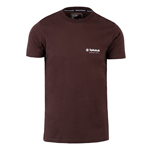 Spitzbub Herren T-Shirt in Braun (as3, Alpha, 3X_l, Regular, Regular)