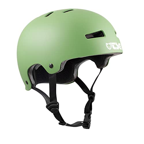 TSG Art: Uni Evolution Helm Bowl Skate Roller/BMX/Dirt/Pumptrack/MTB/E-Bike, grün, L/XL (57-59cm)