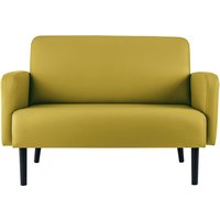 PAPERFLOW 2-Sitzer Sofa LISBOA, Kunstlederbezug, grün