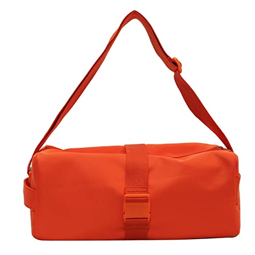 Sports Gym Sling Bag Weekender-Taschen for Damen und Herren Messenger Bag mit großer Kapazität (Color : Orange1)