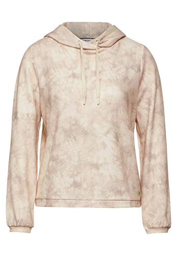 Street One Damen Softes Hoodie-Shirt Savannah Sand 36