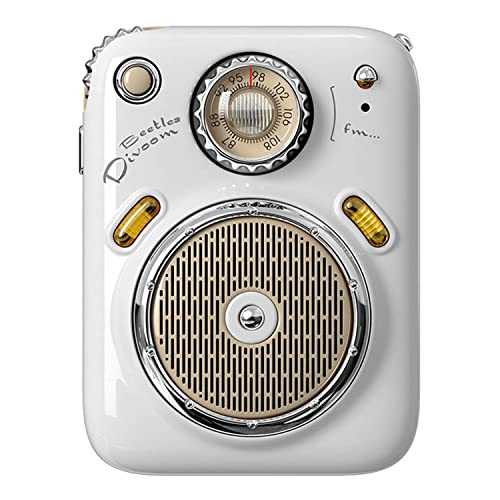 Divoom Beetles FM Radio Weiß Portable Mini B