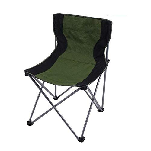 NBVCX Mechanische Teile Stuhl Leichter tragbarer Klappstuhl für den Außenbereich Einfacher Angelsitz Camping Wandern Wandern Wandern Maximale Belastung 90 kg