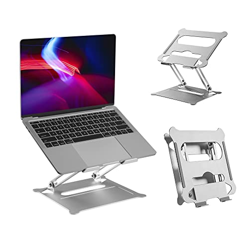 ProperAV Höhenverstellbarer Laptop- oder Tablet-Ständer aus Aluminium