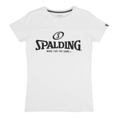 Spalding Essential Logo Trainingsshirt Damen weiß, M