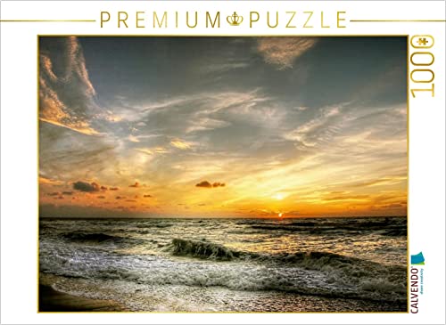 CALVENDO Puzzle Henne Strand - Dänemark 1000 Teile Lege-Größe 64 x 48 cm Foto-Puzzle Bild von uwe vahle