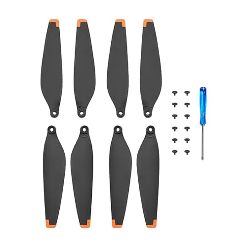 Zubehör für Drohnen Zum DJI Mini 3 Pro 6030 Propeller Requisiten Klingen Leichtgewicht Flügelventilatoren Ersatzteile for Ersatzteile for Mini 3 Drohnenzubehör (Color : 2 pairs Orange)