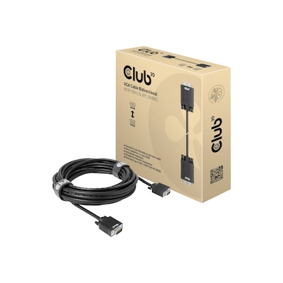 Club3D CAC-1710 VGA-Kabel Bidirektional St./St. 10m 28AWG