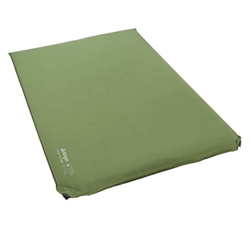 Vango Odyssey Selbstaufblasende Schlafmatte, Epsom Green, 10cm