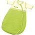 Gesslein Bubou Design 022: Temperaturregulierender Ganzjahreschlafsack/Schlafsack für Babys/Kinder, Größe 90, grün mit Eulen