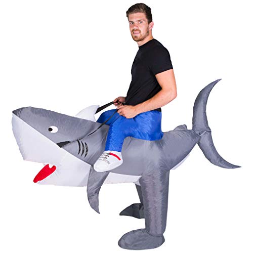Bodysocks® Aufblasbares Hai Kostüm für Erwachsene