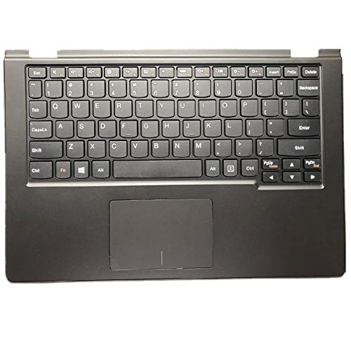 FQ Laptop Tastatur & Die Schale um die Tastatur Harte Schale C Schale Shell & Touchpad für Lenovo für IDEAPAD 300S-11 300S-11IBR Silber Amerikanische Version