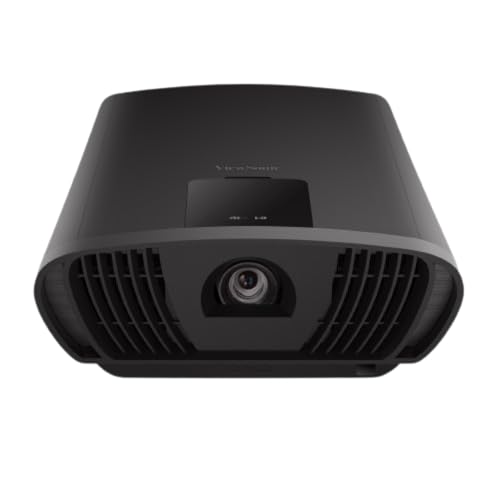 Viewsonic X100-4K UHD Heimkino LED Beamer (4K, 2.900 Lumen, Rec. 709, HDR, 4x HDMI, USB, WLAN Konnektivität, 2x 20 Watt Lautsprecher, 1.2x optischer Zoom, Lens Shift) schwarz