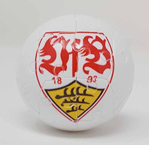 Windworks Ravensburger 5 cm Puzzleball 27 Teile Fußball Bundesliga mit Vereinslogo (VfB Stuffgart)