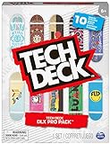 Tech Deck - DLX Pro Fingerboard 10er-Set mit angesagtesten Skateboard-Designs - zum Sammeln für alle Skate-Fans [Exklusiv bei Amazon]