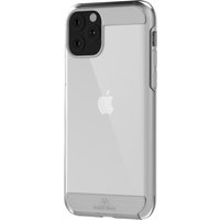 Black Rock - Air Robust Case Hülle für Apple iPhone 11 Pro Max | transparent, starker Schutz, Aufprallschutz (Grau/Transparent)