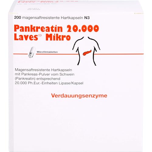 Pankreatin 20000 Laves Mi 200 stk