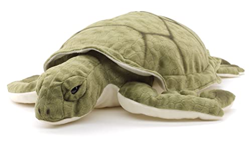 Uni-Toys - Grüne Meeresschildkröte - 55 cm (Länge) - Plüsch-Schildkröte - Plüschtier, Kuscheltier