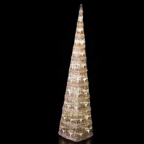 Weihnachtsbaum, 50 LEDs, warmweiß, Höhe 90 cm