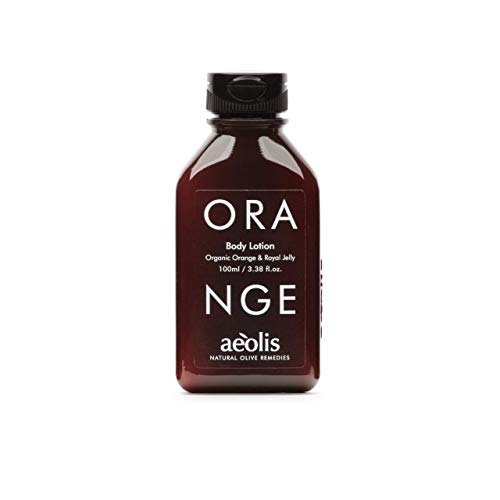 AEOLIS Skincare | ORANGE Ultimate Care Body Lotion | Orange & Gelée Royal | 100% natürlich & nachhaltig | Ohne künstliche Zusätze (Orange, 100ml)