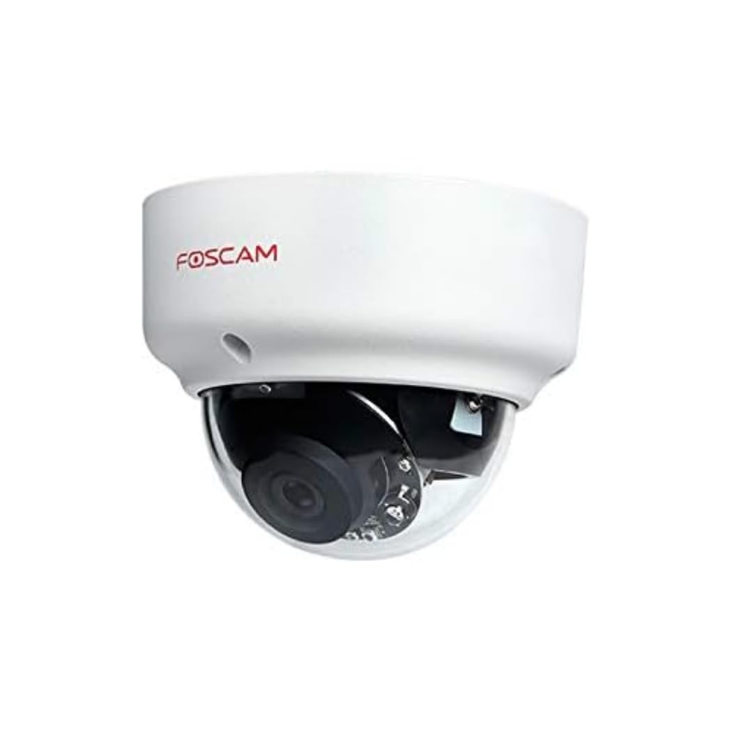 Foscam FOS D2EP IP-Kamera FullHD 2 MP LAN + PoE 10 m IP66 + IK10 Anti-Vandal