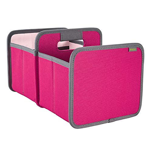 meori Faltbox Mini Doppel in Pink – Kleine Klappbox mit Griffen – Geschenkidee und Allzweck Aufbewahrungslösung - A100672 - 16,5 x 25,5 x 15 cm
