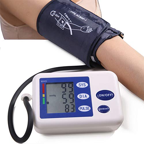 Automatisches Arm-Blutdruckmessgerät mit Speicher 90 Datensätzen, Blutdruckmessgerät