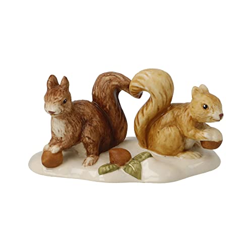 Goebel Figur Eichhörnchen auf Futtersuche - Winterwald Weihnachten