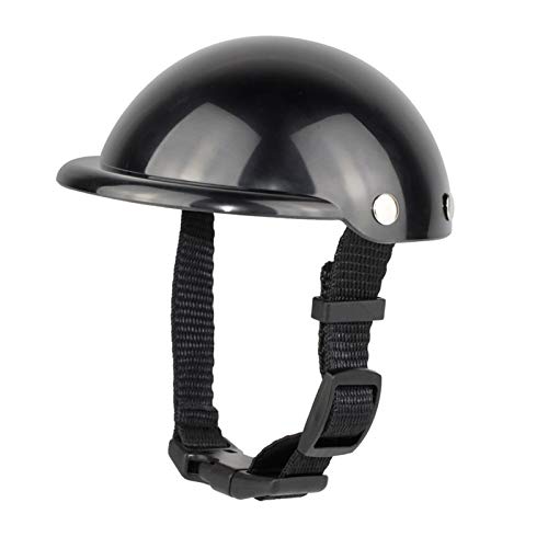 Z-LIANG Hundehelme für Motorräder Cool ABS Mode Haustier Hund Hut Helm Kunststoff Pet Protect Ridding Cap SM (Color : Purple)