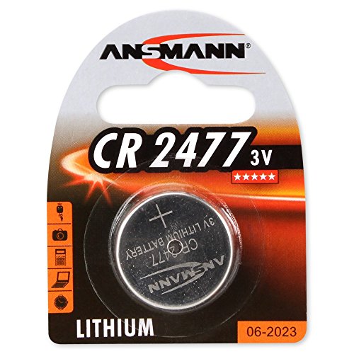 10er Set: ANSMANN 1516-0010 Knofpzelle Batterie Lithium CR 2477 - 3V
