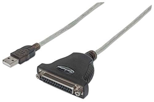 Manhattan USB auf Parallel-Druckerkonverter USB A auf DB25 1,8 m 336581