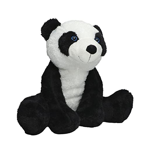 Minifeet Panda XL - Kuscheltier Plüschtier Stofftier Spielzeug - kuschelig weich - Geschenk für Kinder Baby Mädchen Junge Geburt Geburtstag Einschulung | Höhe: 30 cm