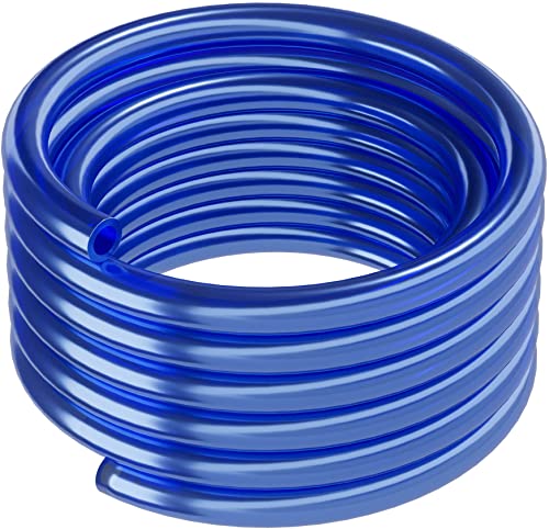 ARKA PVC Schlauch | Ø 12/16 mm | Farbe: Blau | Länge: 10 m | Langlebiger Flexschlauch | Ideal als Aquariumschlauch, Wasserschlauch & Luftschlauch | Für Aquarium, Teich, Haushalt, Werkstatt